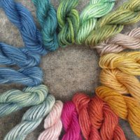 Silk Yarns and Ribbons