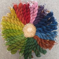 5b Naturally Dyed British tablet weaving wool yarn - reduced end of line