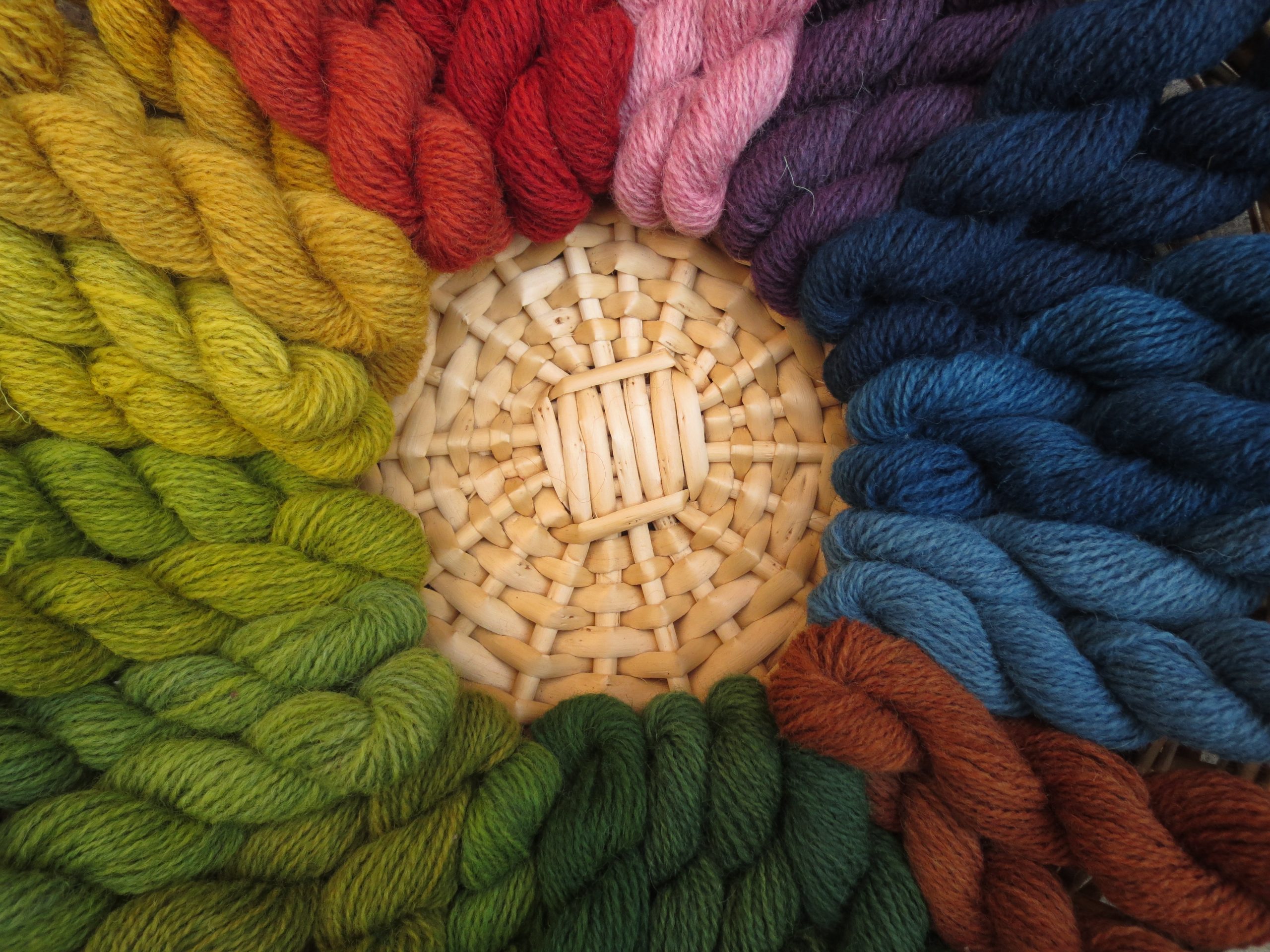 5b Naturally Dyed British tablet weaving wool yarn - reduced end of line - Image 7