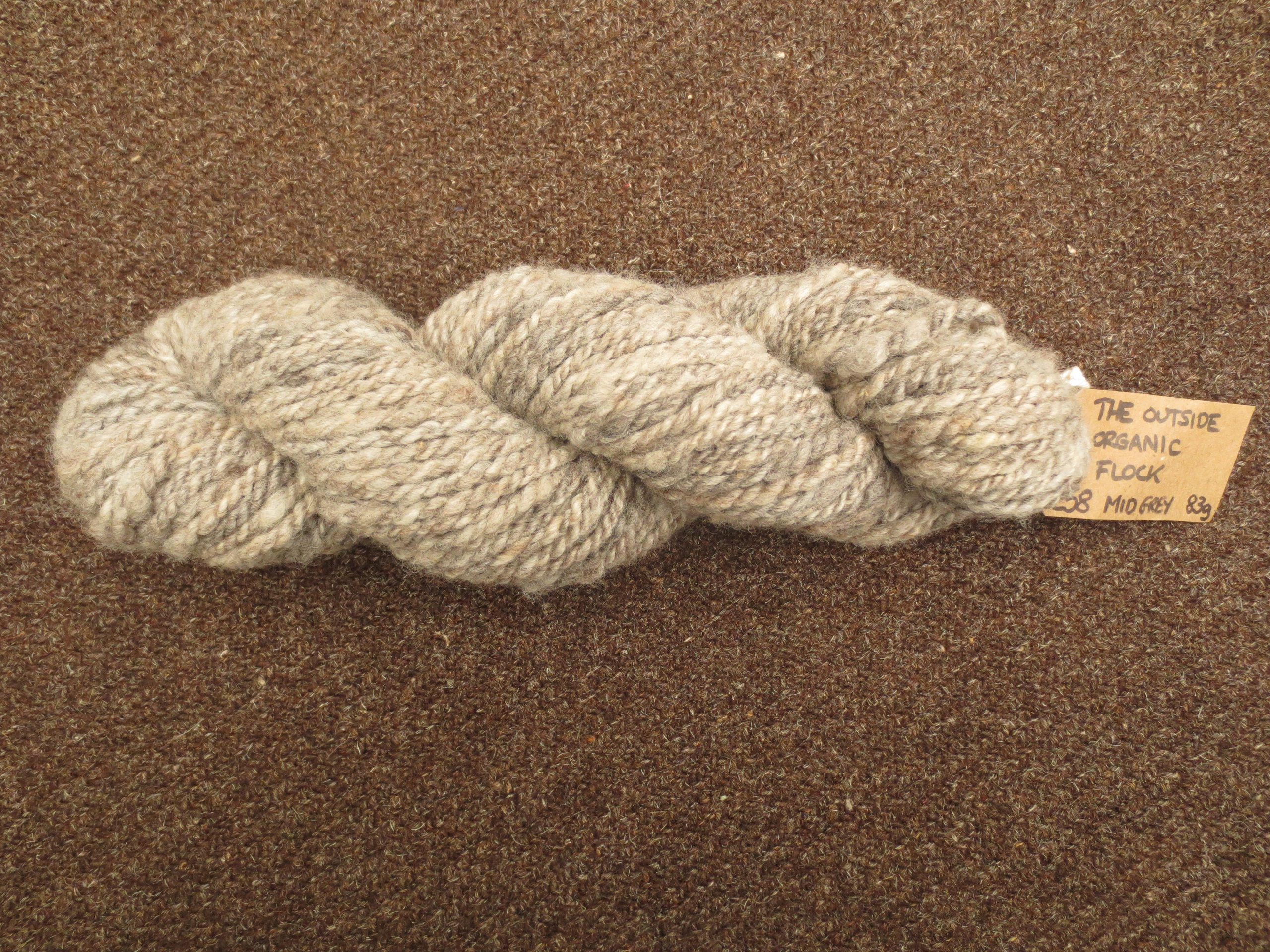 Mid grey skein