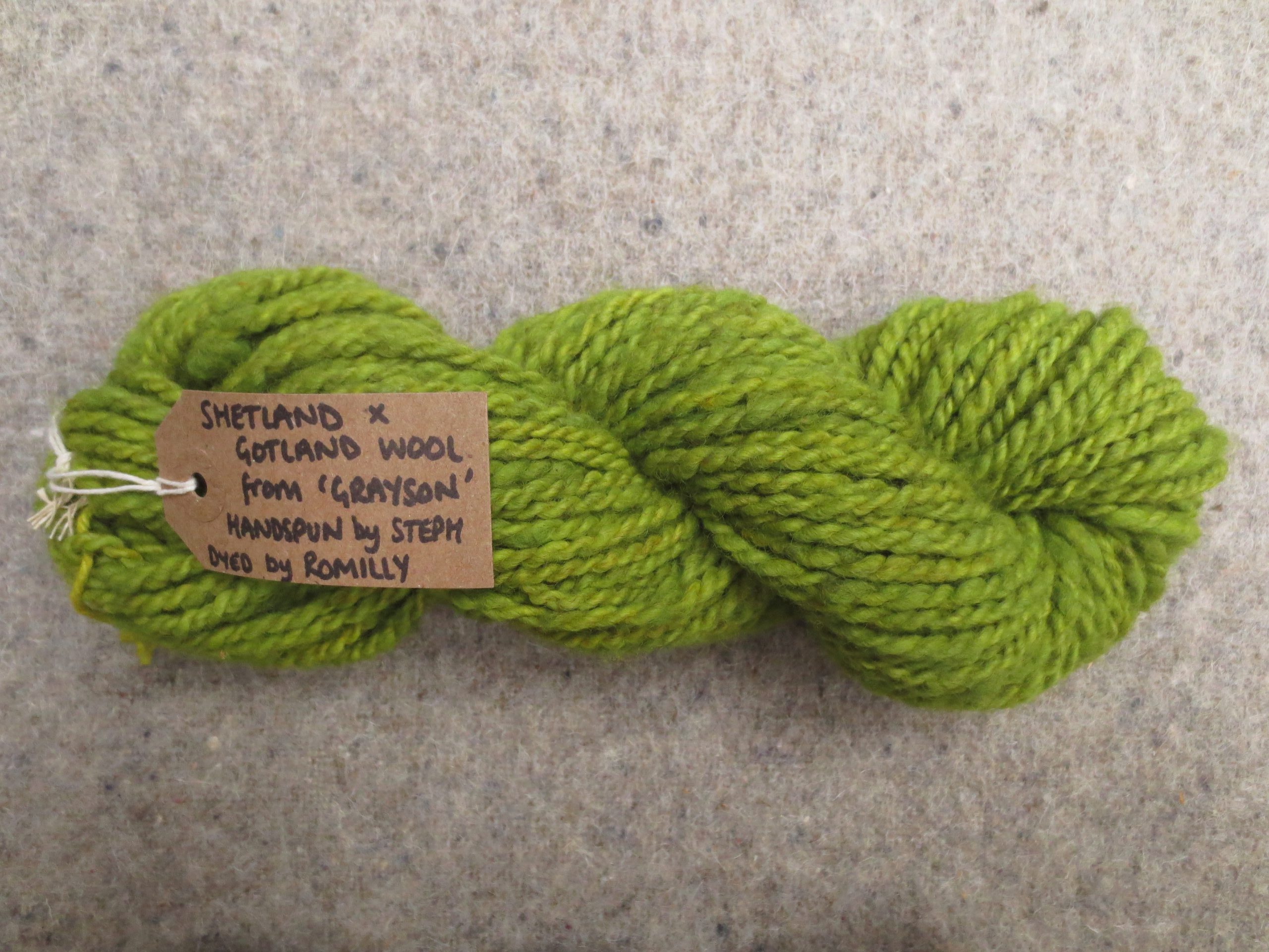 Organic Handspun Shetland x Boreray Wool yarn (Aran to Chunky!) - Image 37