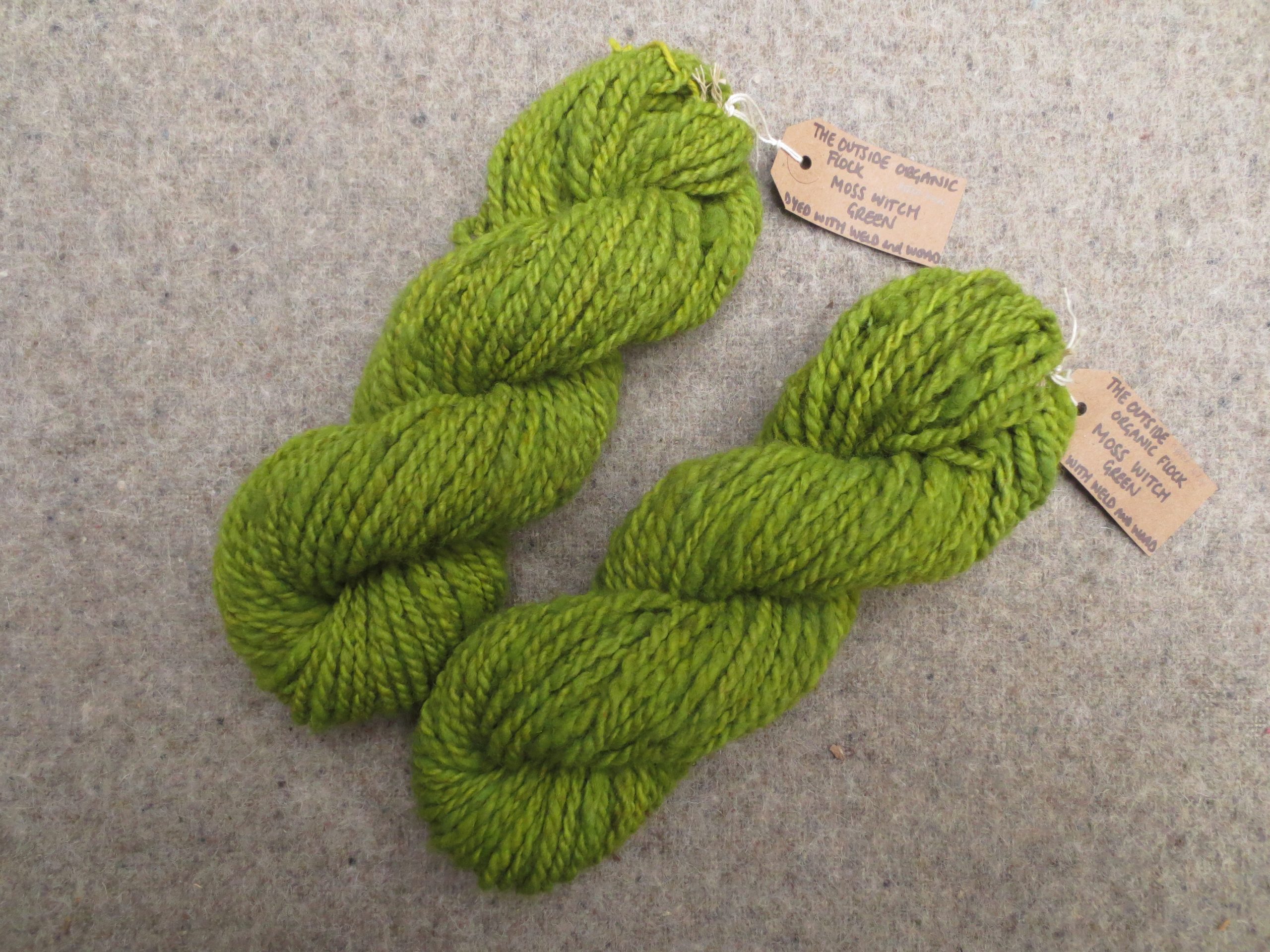 Organic Handspun Shetland x Boreray Wool yarn (Aran to Chunky!) - Image 7