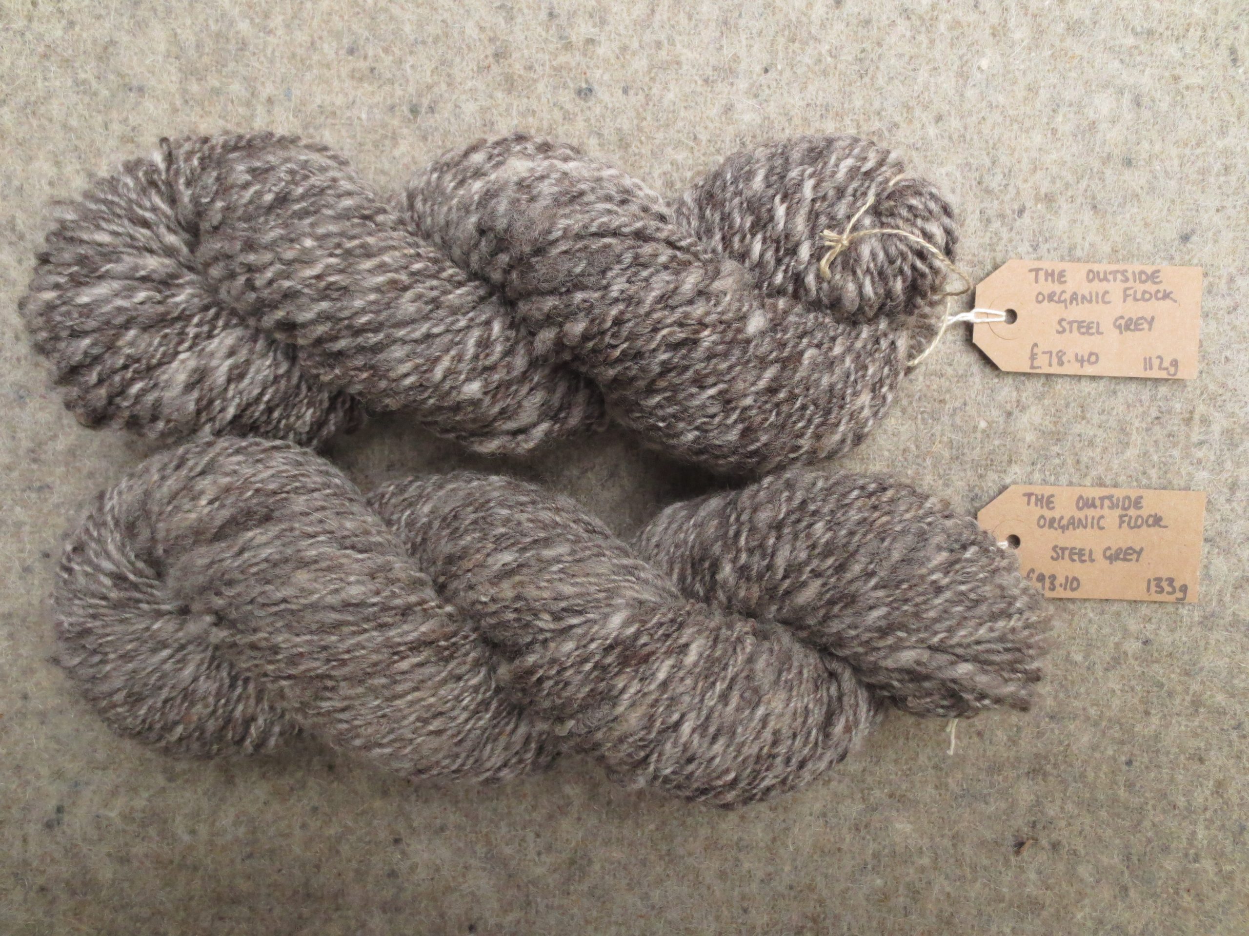 Organic Handspun Shetland x Boreray Wool yarn (Aran to Chunky!) - Image 32
