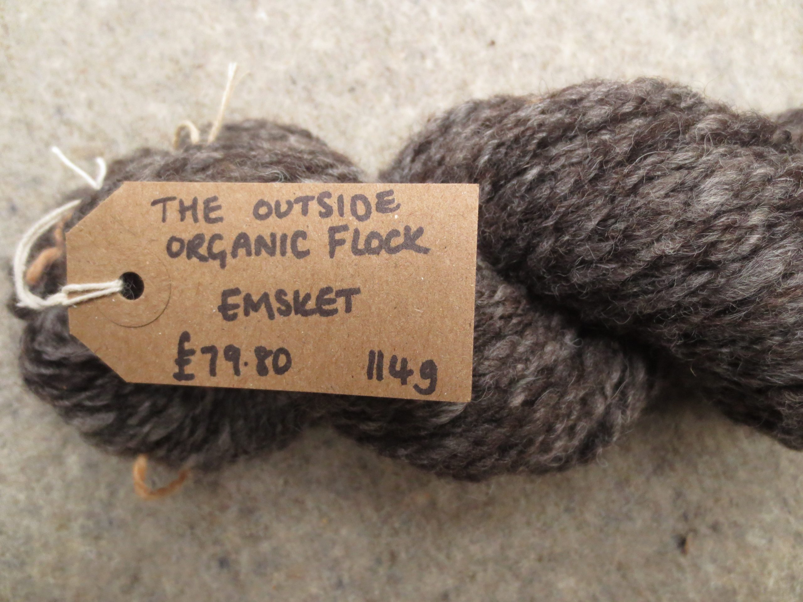 Organic Handspun Shetland x Boreray Wool yarn (Aran to Chunky!) - Image 30