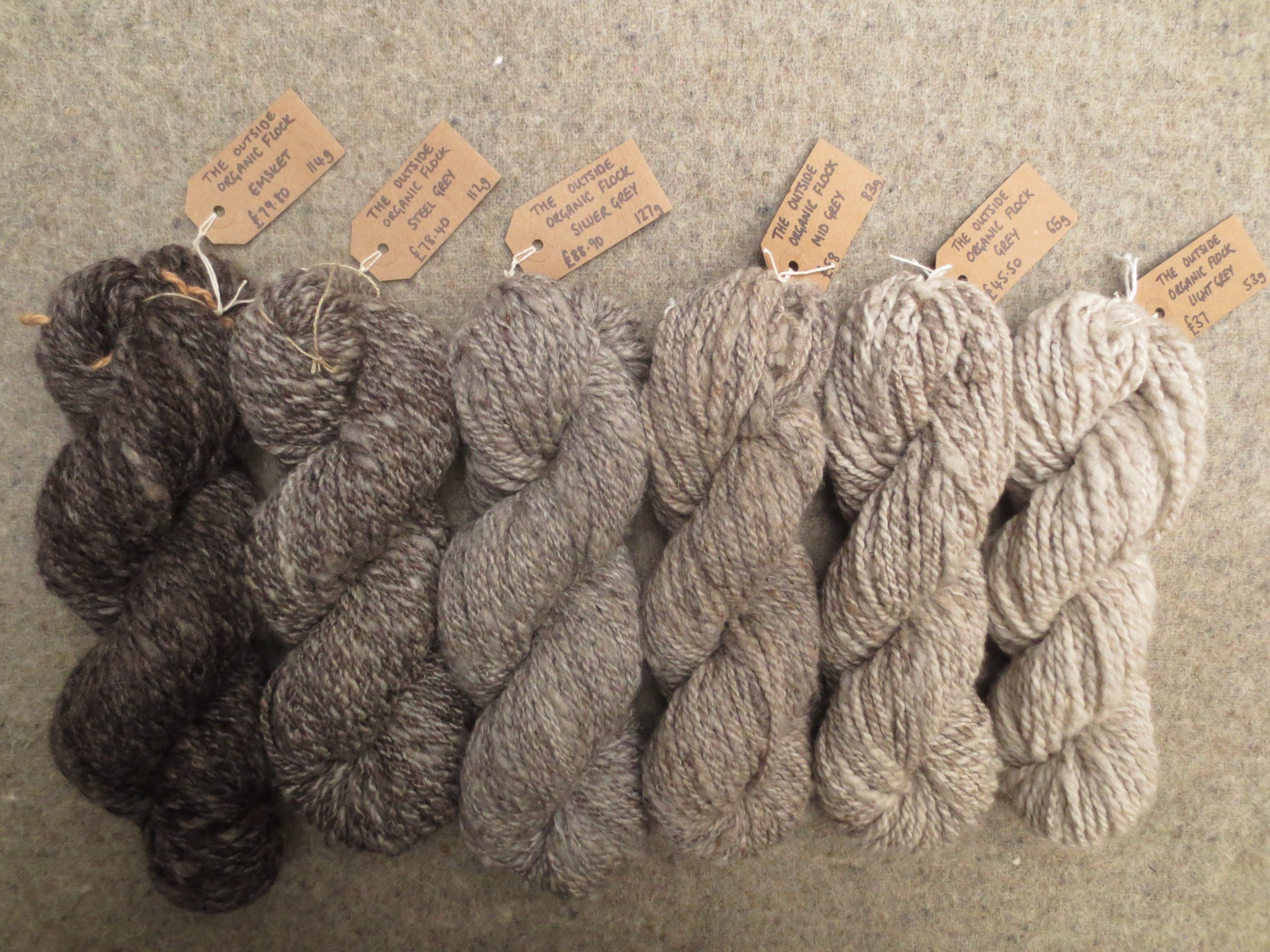 Organic Handspun Shetland x Boreray Wool yarn (Aran to Chunky!) - Image 4