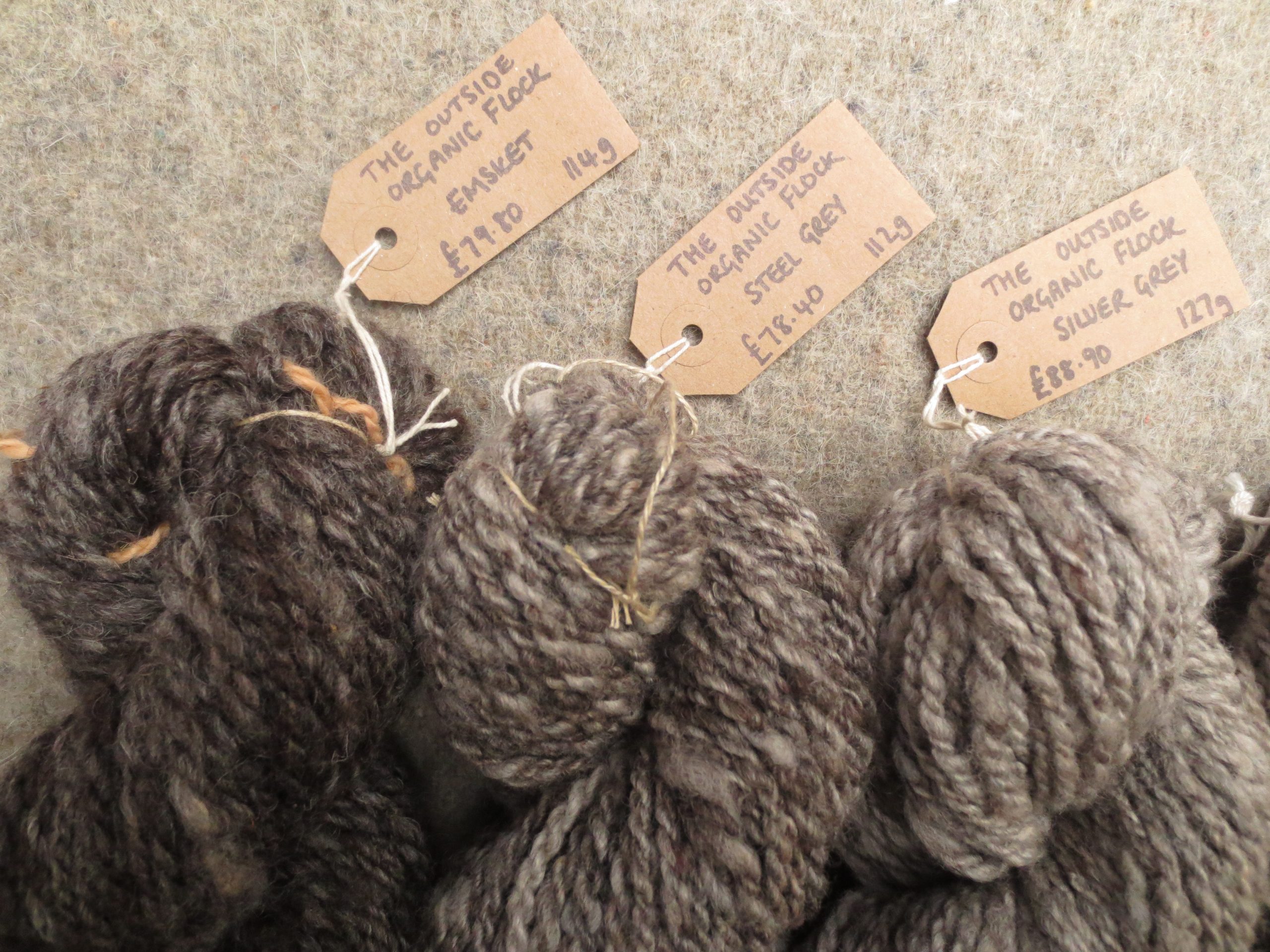 Organic Handspun Shetland x Boreray Wool yarn (Aran to Chunky!) - Image 6
