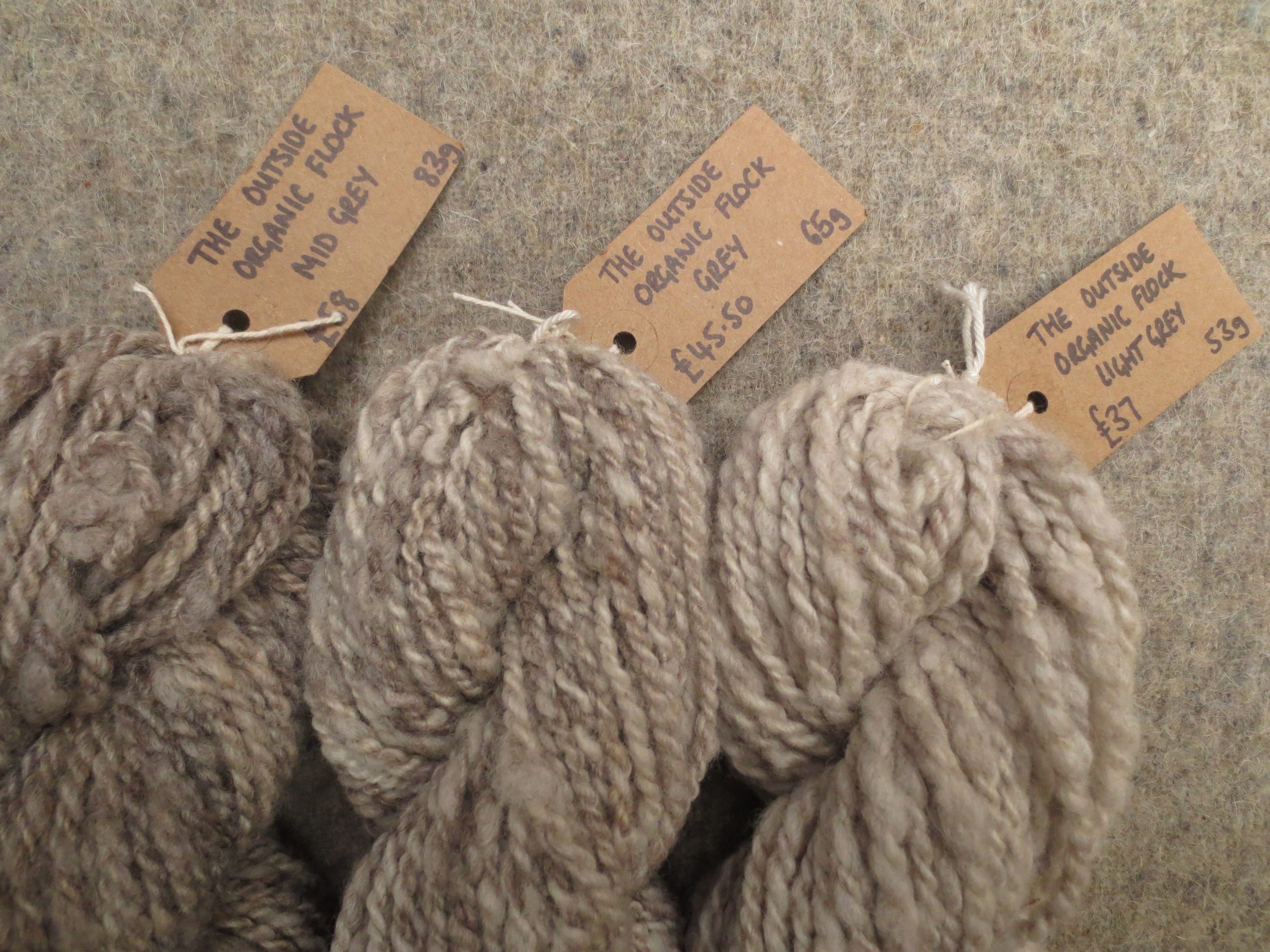 Organic Handspun Shetland x Boreray Wool yarn (Aran to Chunky!) - Image 5