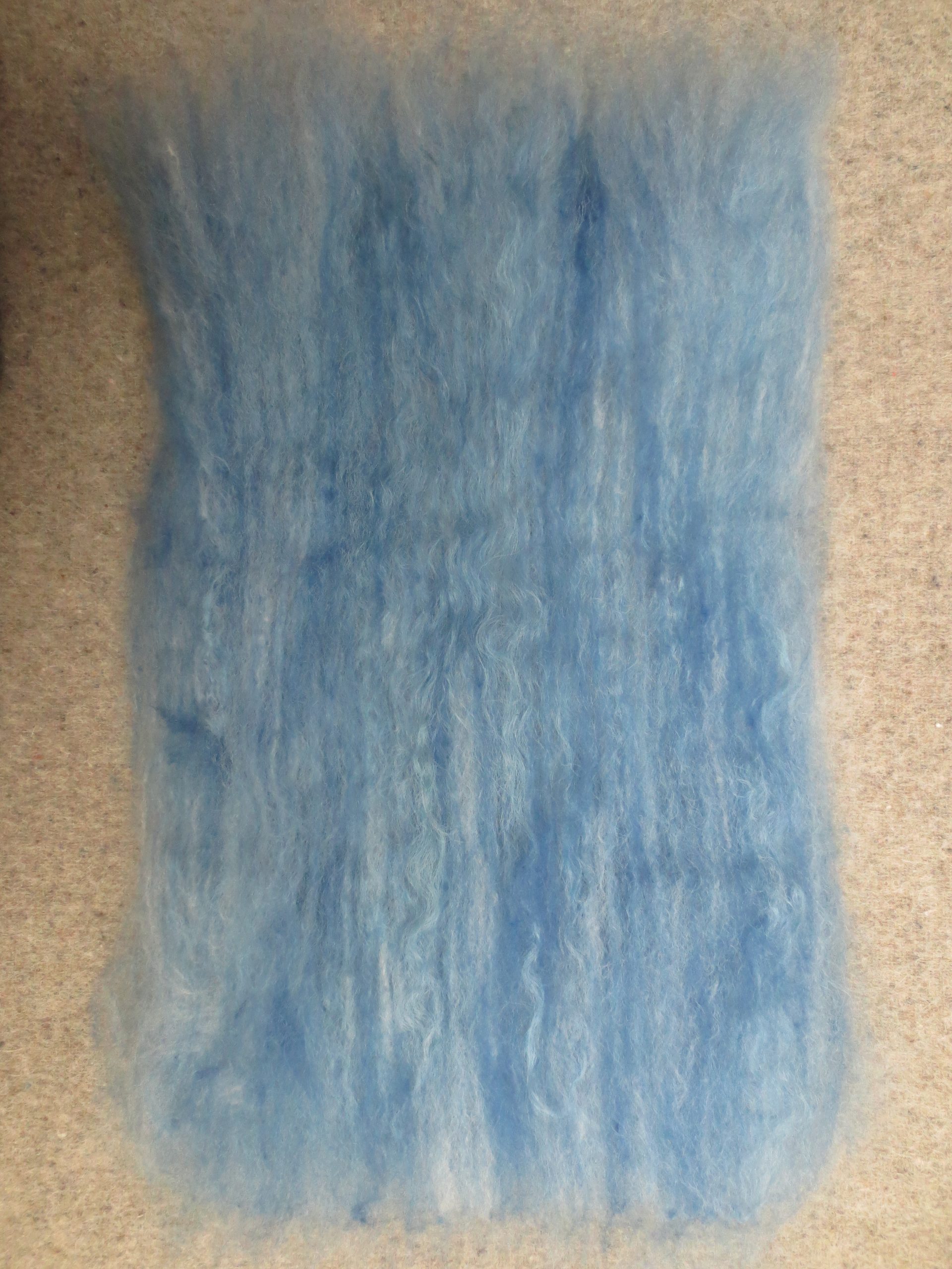 Unrolled Cerulean Sea batt